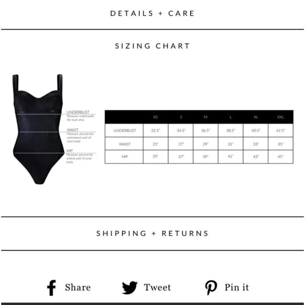 SKIN by SAME Swim One Piece White black Polka Dot xs